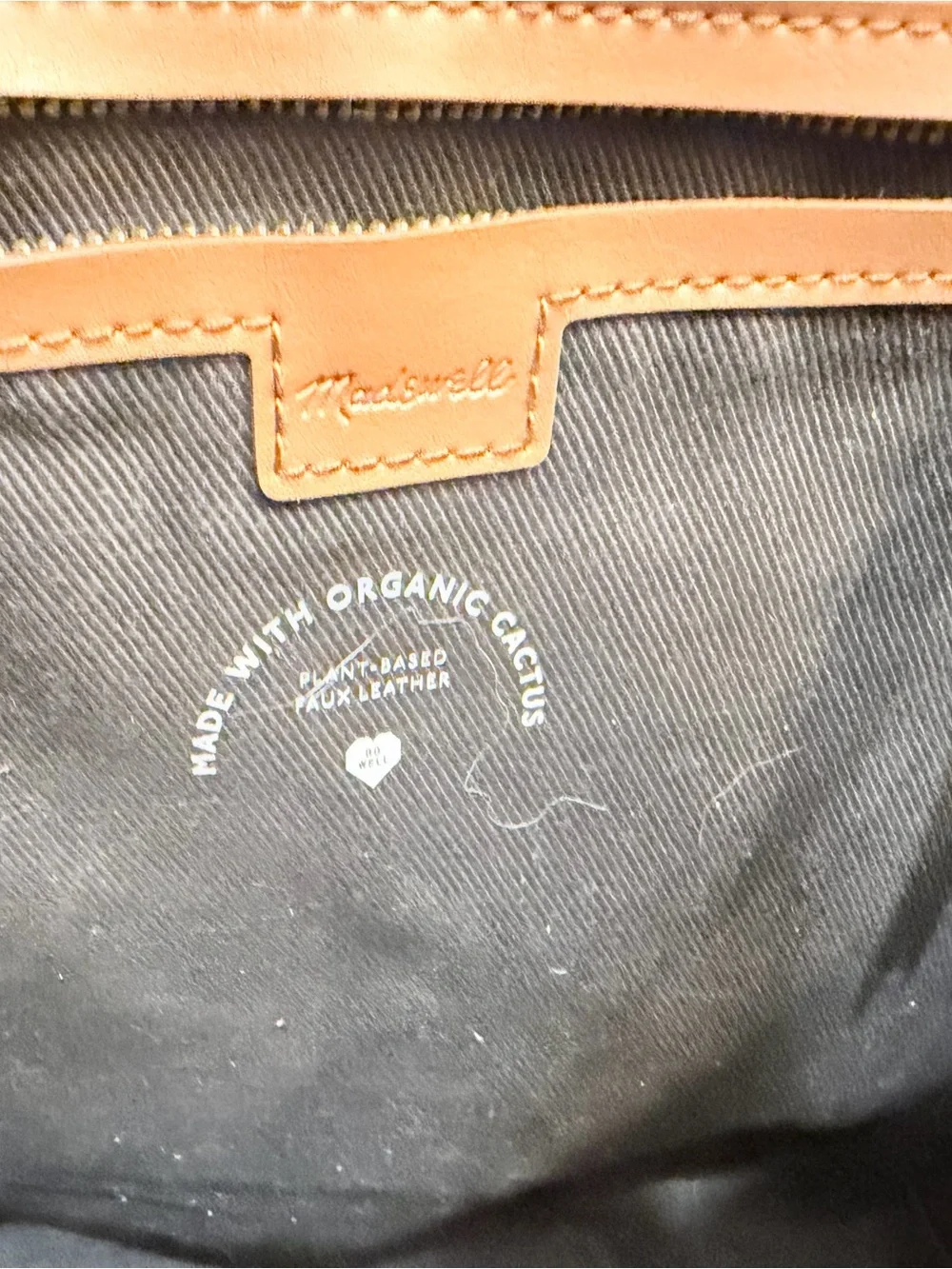 Madewell Tan cactus Leather Tote Bag